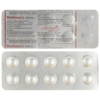 Benitowa 8 - Strip of 10 Tablets