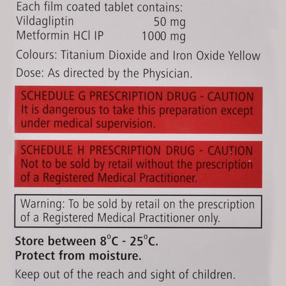 Galvusmet 50/1000MG - Tablets