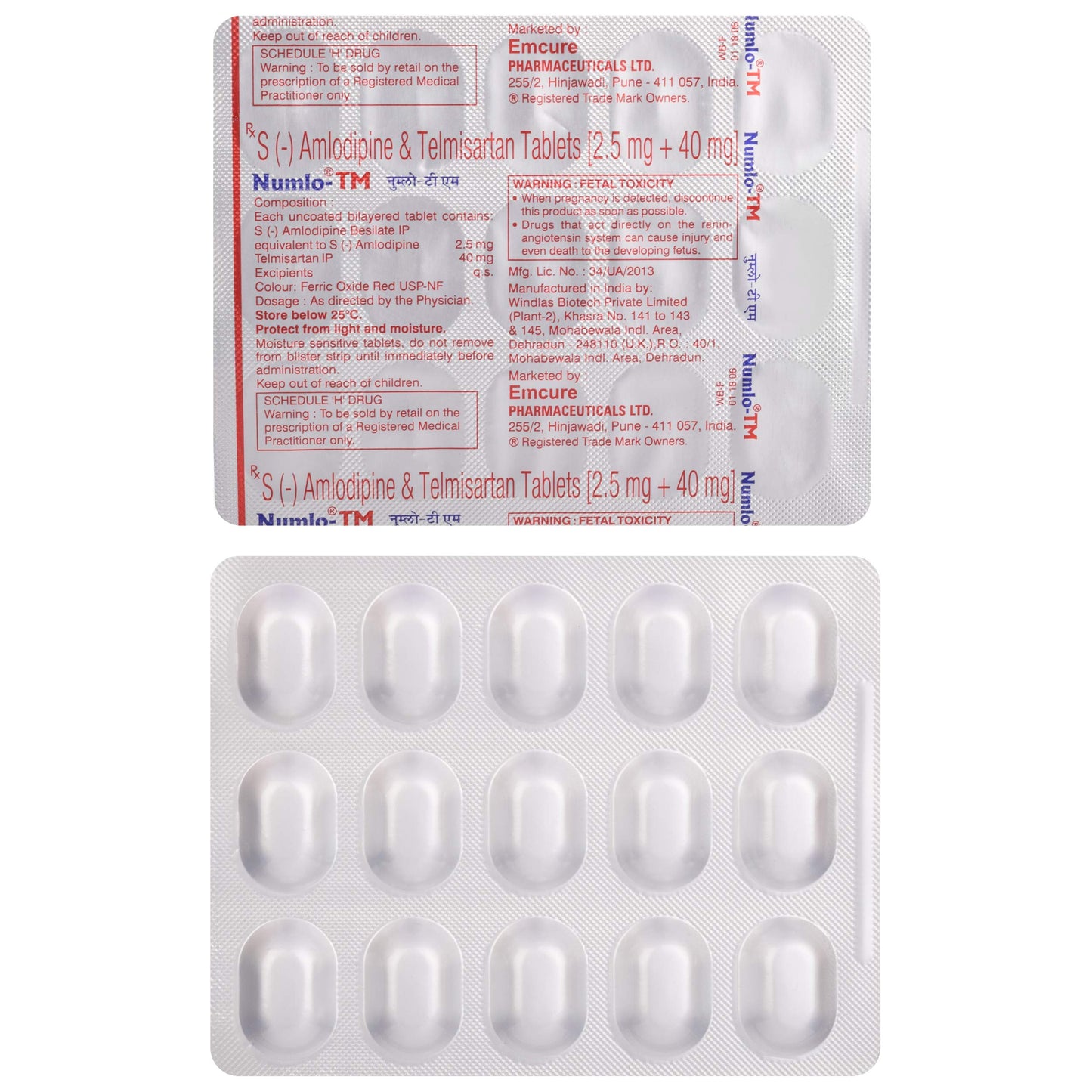 Numlo TM - Strip of 15 Tablets