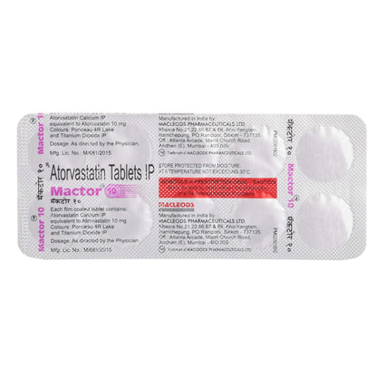 Mactor 10 - Strip of 10 Tablets