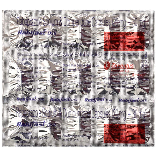 Rabifast-DSR - Strip of 15 Capsules