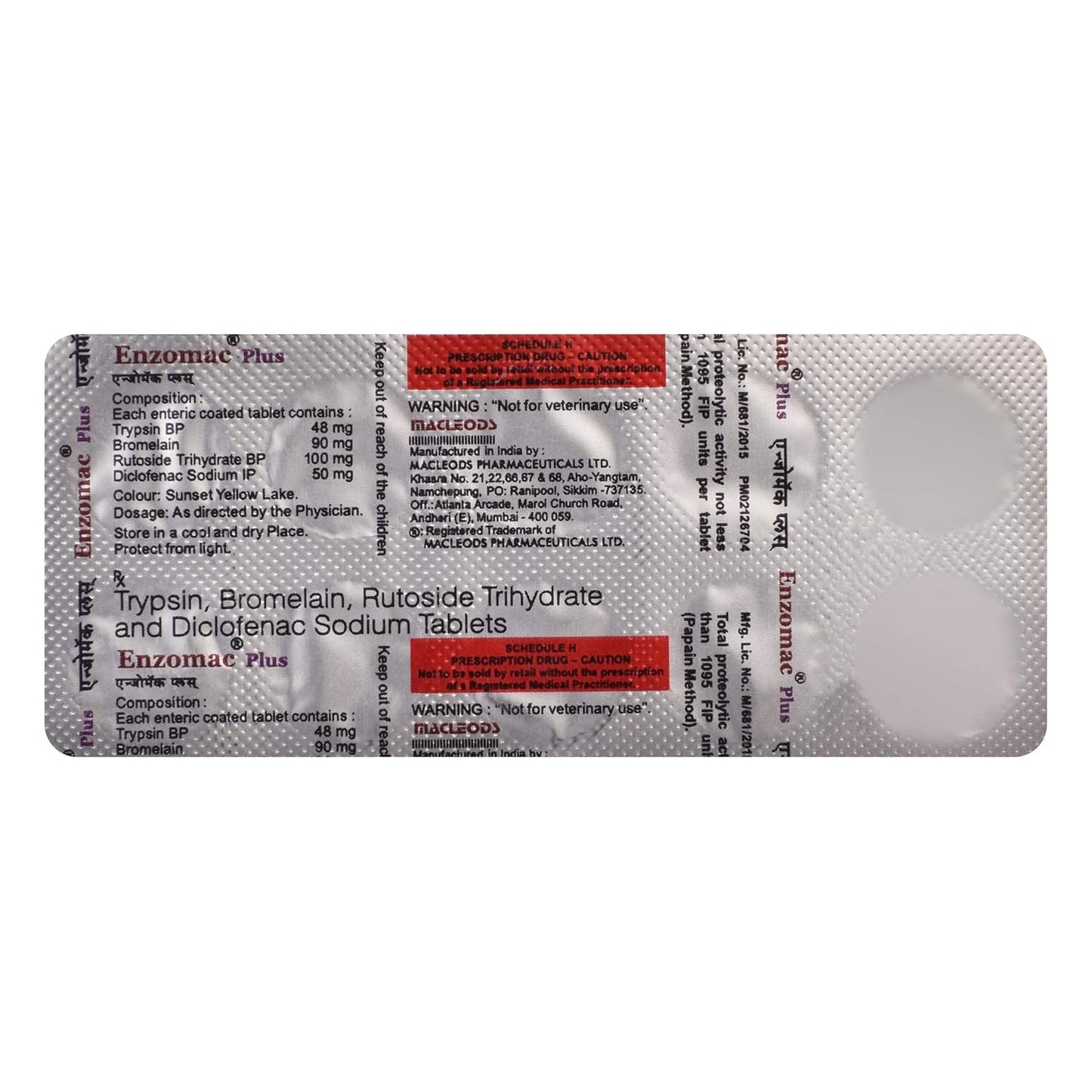 Enzomac Plus- Strip of 10 Tablets