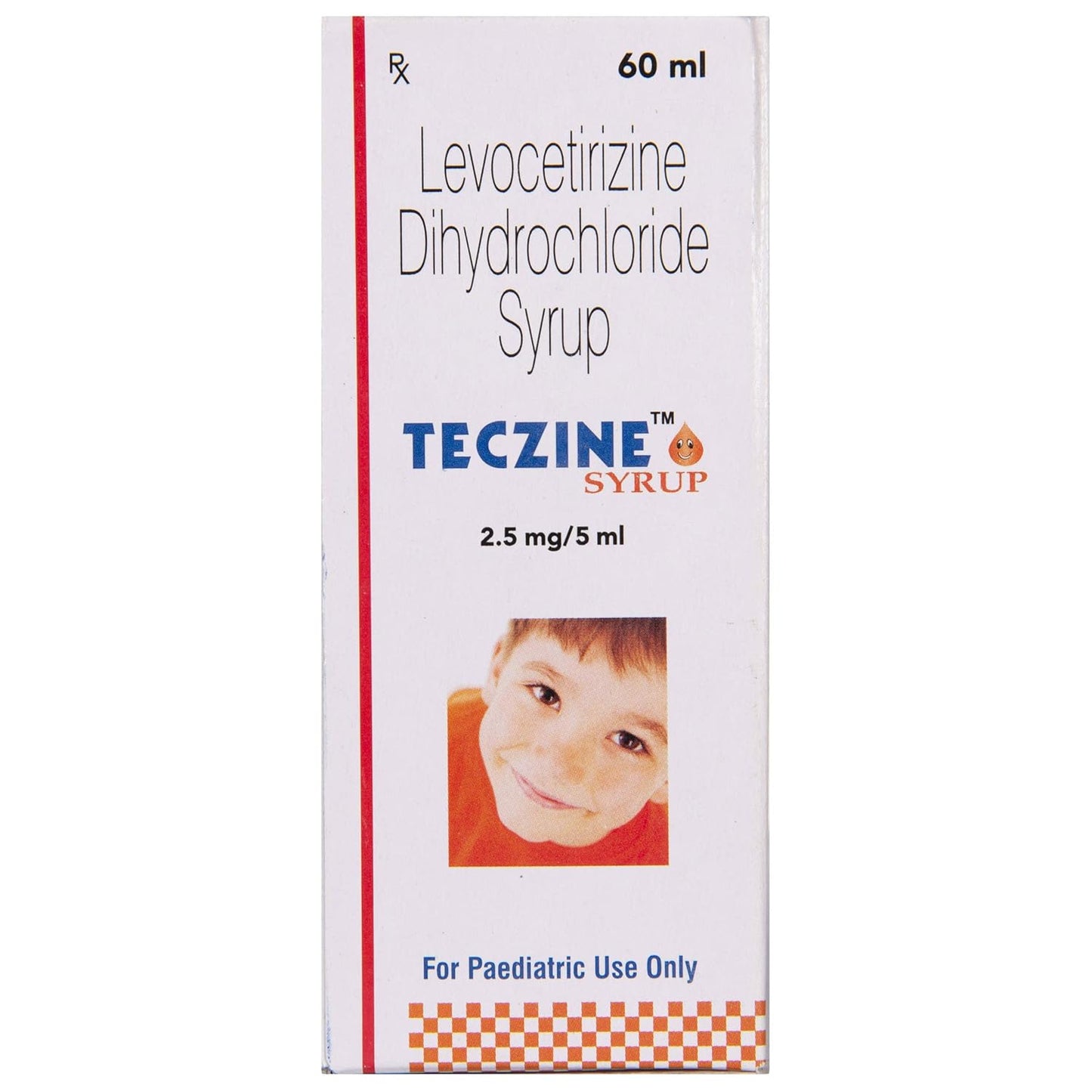 Teczine 2.5mg/5ml - Bottle of 60 ml Syrup