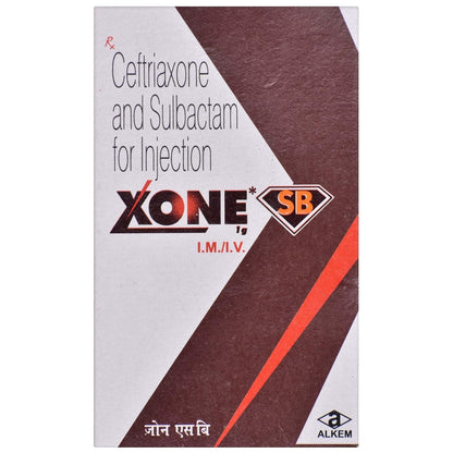 Xone SB 1000mg/500mg - Vial of 1.5 g Injection