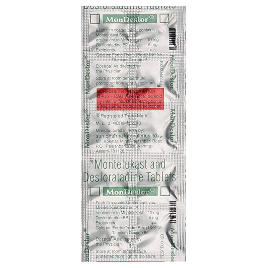 Mondeslor - Strip of 10 Tablets