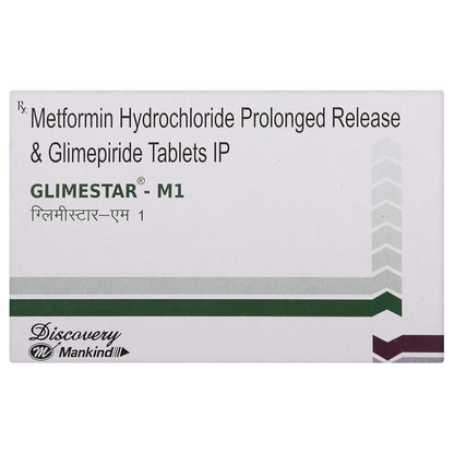 Glimestar M1 - Strip of 10 Tablets