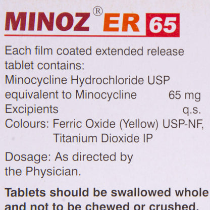 Minoz ER 65 - Strip of 10 Tablets