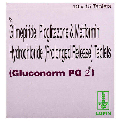 Gluconorm PG 2 - Strip of 15 Tablets