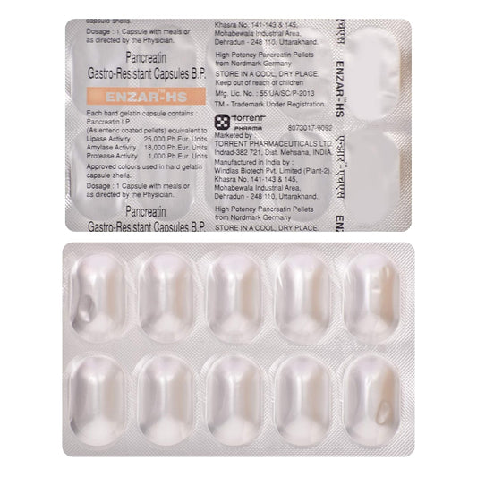 Enzar-HS - Strip of 10 Capsules