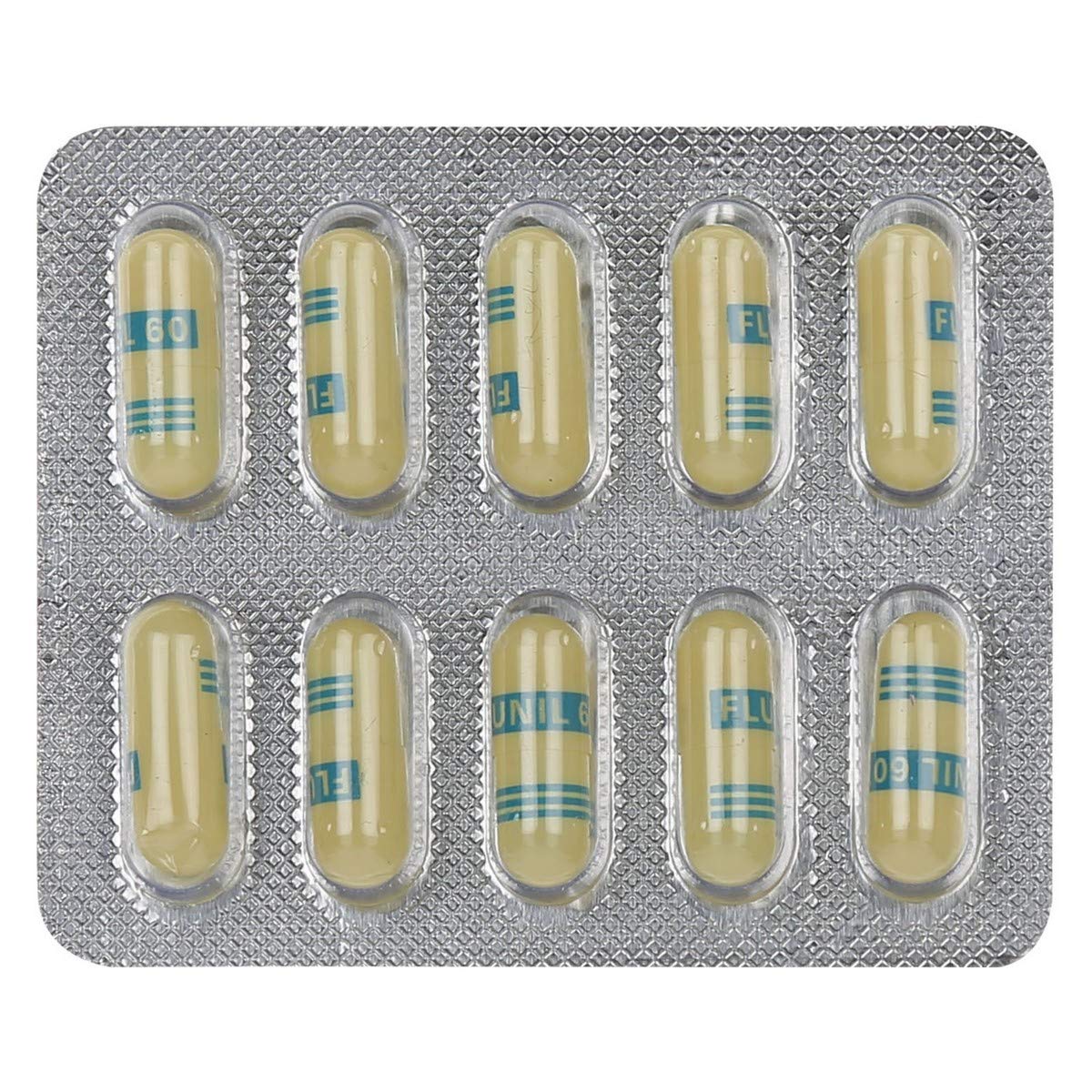 Flunil 60 - Strip of 10 Capsules