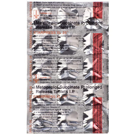 Starpress XL 25 - Strip of 15 Tablets