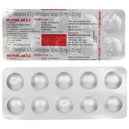 Metpure-AM 2.5 - Strip of 10 Tablets