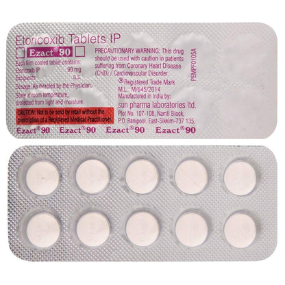 Ezact 90 - Strip of 10 Tablets