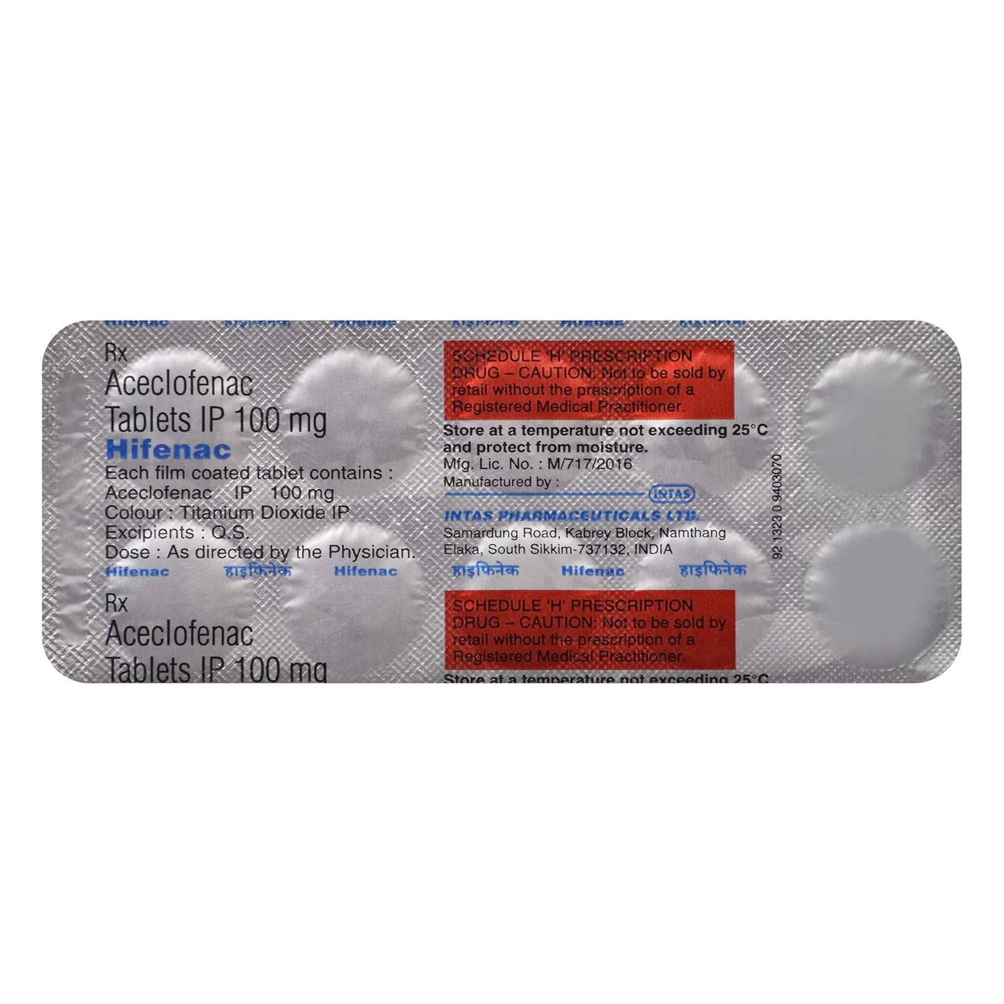 Hifenac - Strip of 10 Tablets