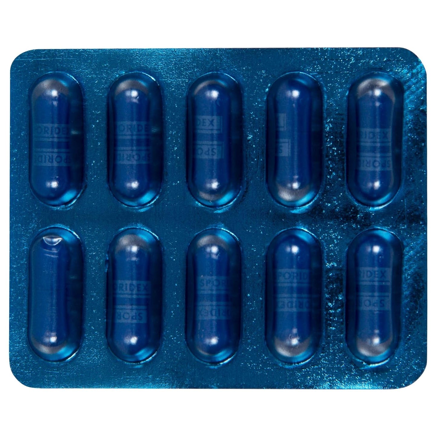 Sporidex 250 - Strip of 10 Capsules