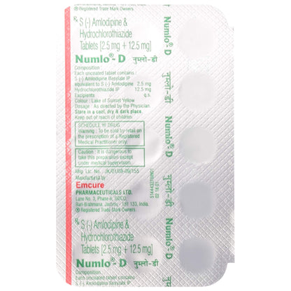 Numlo D - Strip of 15 Tablets