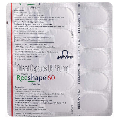 Reeshape 60 - Strip of 15 Capsules