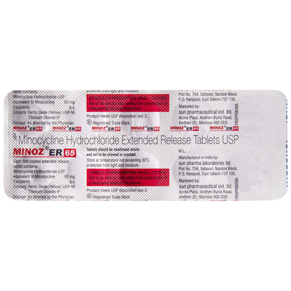 Minoz ER 65 - Strip of 10 Tablets