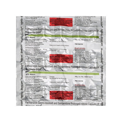 Nupenta-DSR - Strip of 15 Capsules