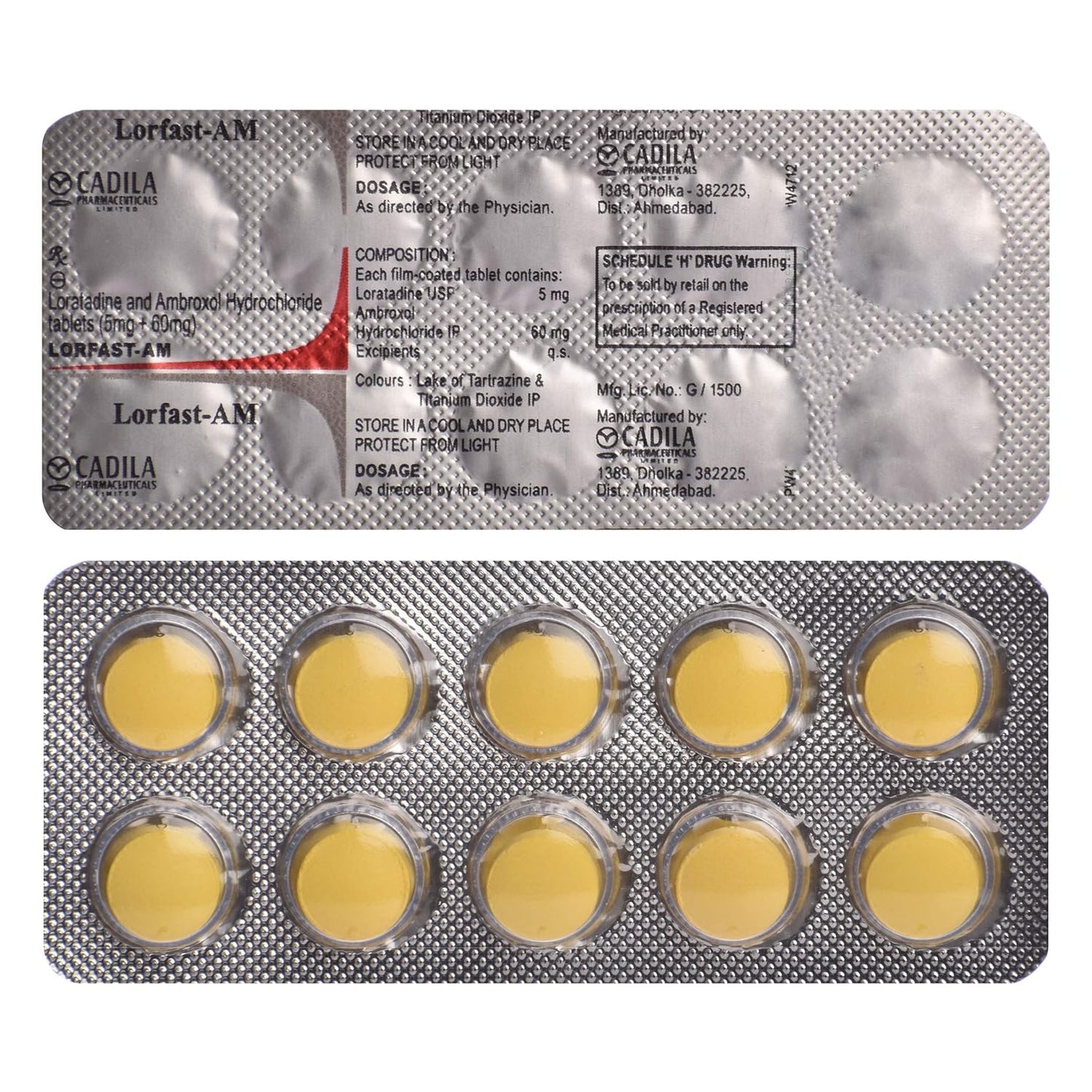 Lorfast-AM - Strip of 10 Tablets