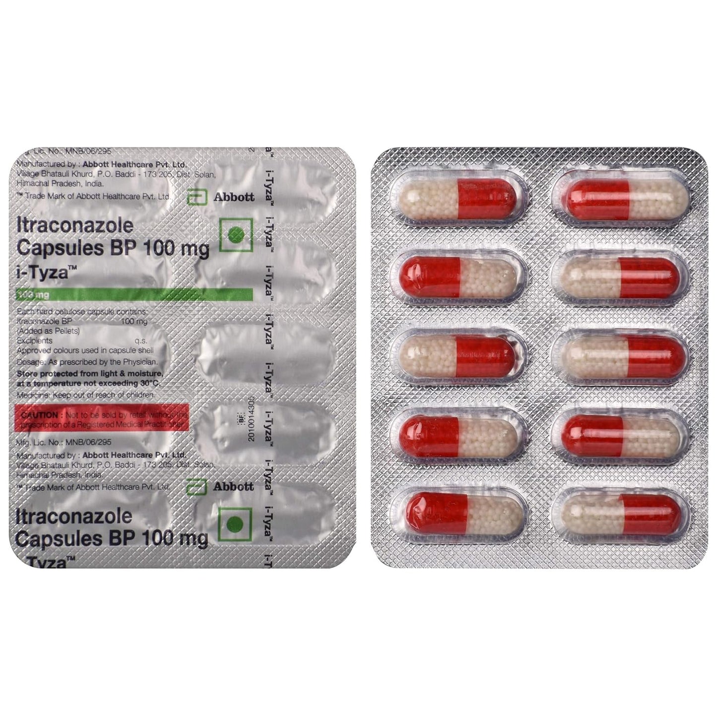 I-Tyza - Strip of 10 Capsules