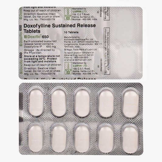 Doxiflo 650 - Strip of 10 Tablets