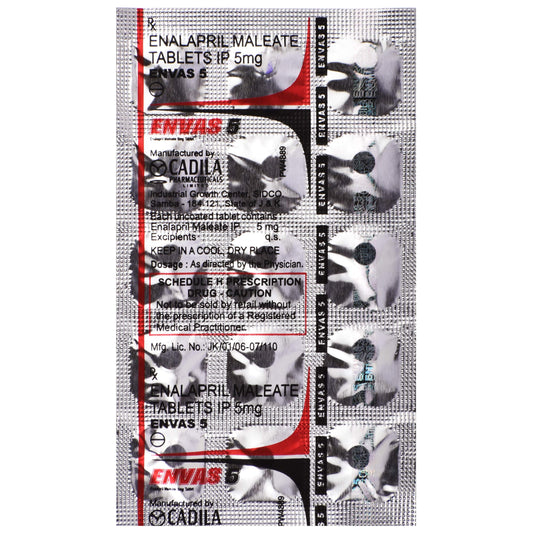 Envas 5 - Strip of 15 Tablets