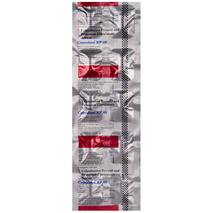 Cepodem XP 325 - Strip of 10 Tablets