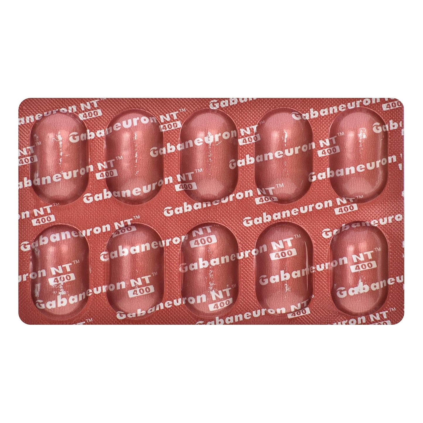 Gabaneuron NT 400 - Strip of 10 Tablets