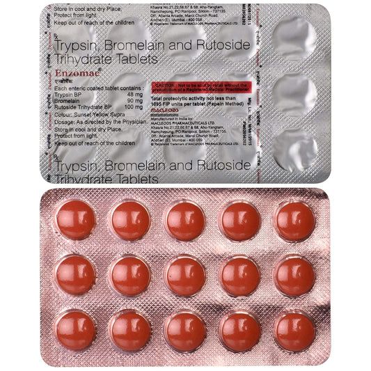 Enzomac - Strip of 15 Tablets