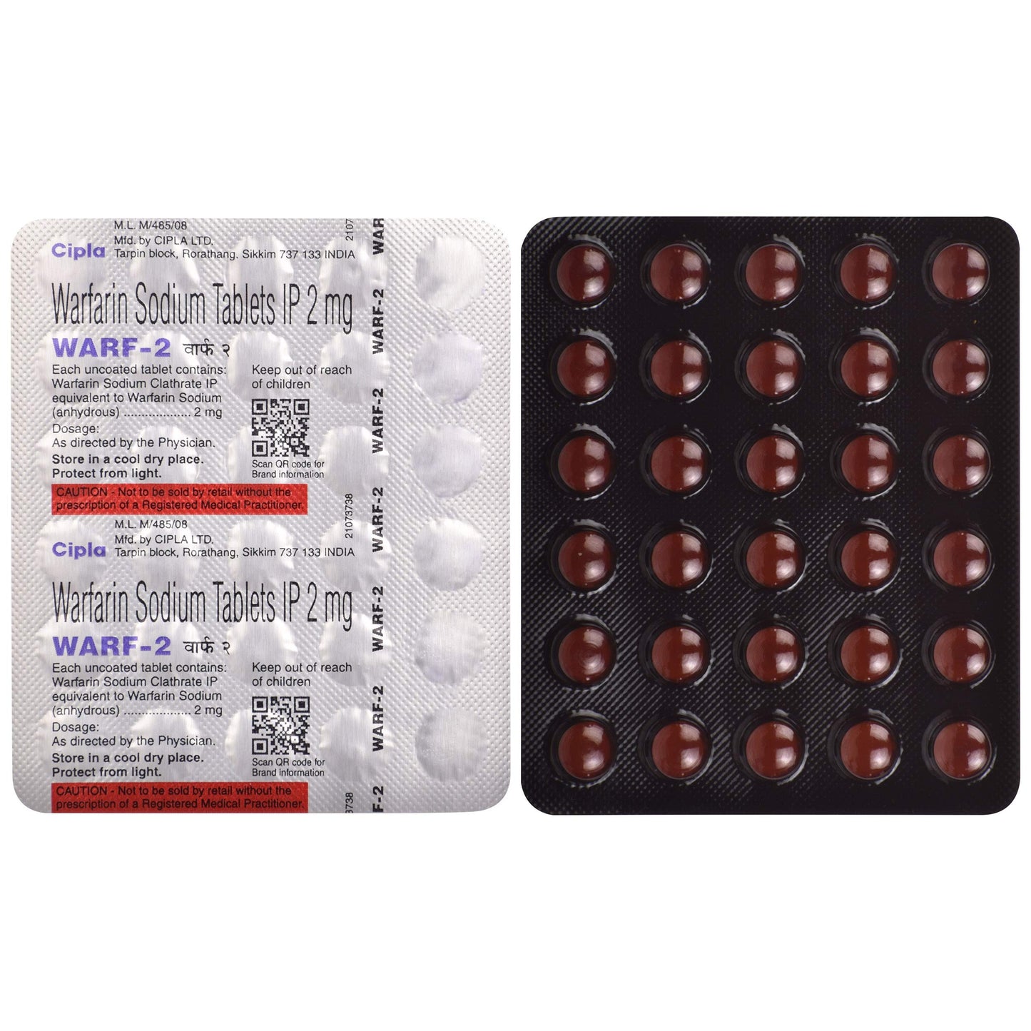 Warf-2 - Strip of 30 Tablets