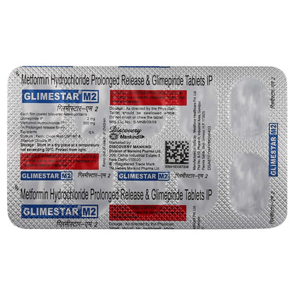 Glimestar M2 - Strip of 10 Tablets