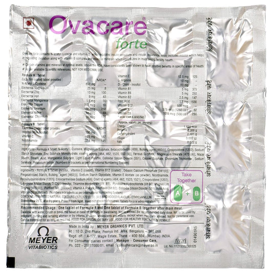 Ovacare Forte - Strip of 12 Tablets