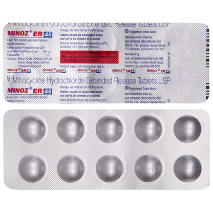 Minoz ER 45 - Strip of 10 Tablets