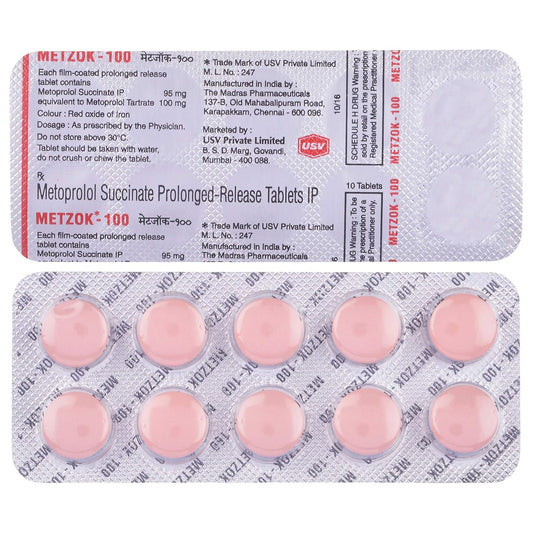 Metzok 100 - Strip of 10 Tablets