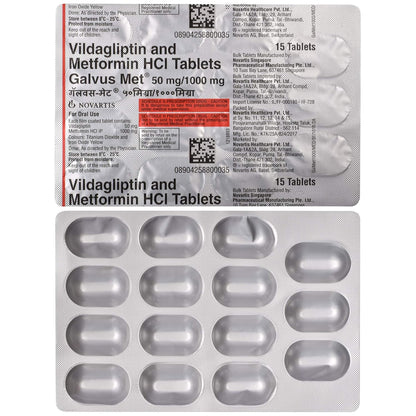 Galvusmet 50/1000MG - Tablets