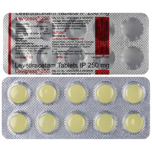 Levigress 250 - Strip of 10 Tablets