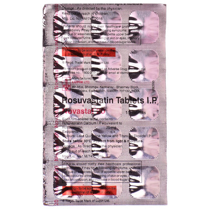 Novastat 20 - Strip of 15 Tablets